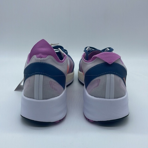 ADIDAS ADIZERO ADIOS 7 RUNNING SHOES (GX6647 ) Sz 11 GRAY PURPLE ORANGE - Picture 3 of 5